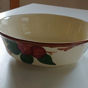 Vintage Franciscan "Apple" Serving Bowl - made in USA